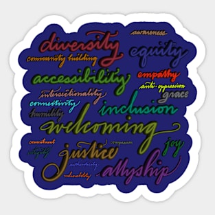 Diversity and inclusion Sticker